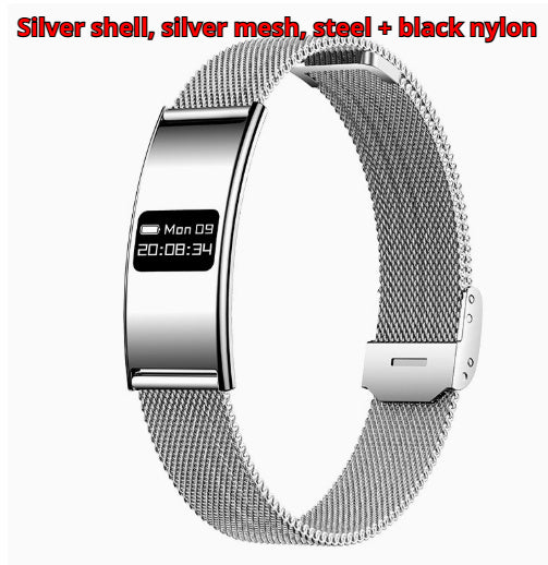 B9 Smart Curved-Screen Heart Rate Health Fitness Fashion Watch