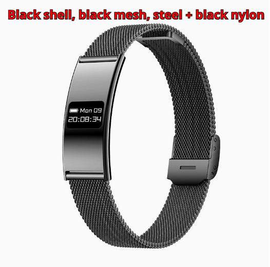 B9 Smart Curved-Screen Heart Rate Health Fitness Fashion Watch